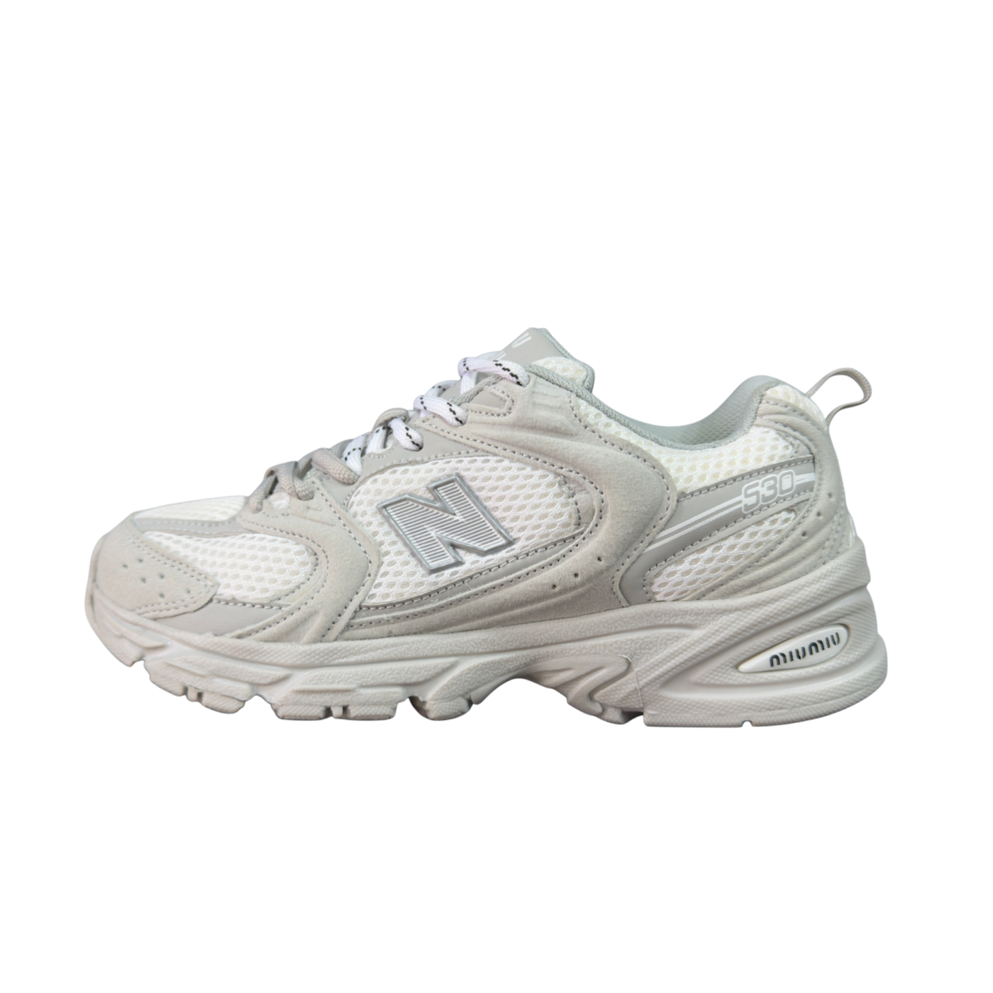 New Balance - 530 Gris/Blanco