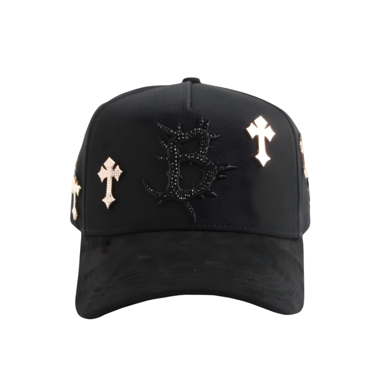 Barbas Hats - B Cross 24K Rose Gold
