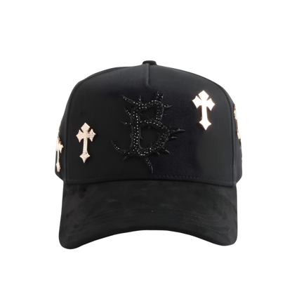 Barbas Hats - B Cross 24K Rose Gold