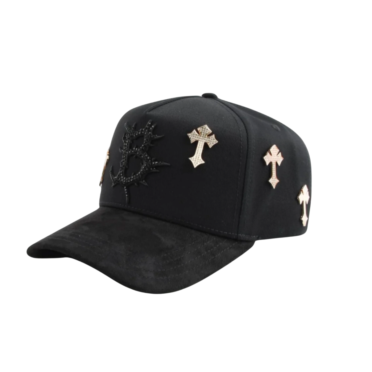Barbas Hats - B Cross 24K Rose Gold