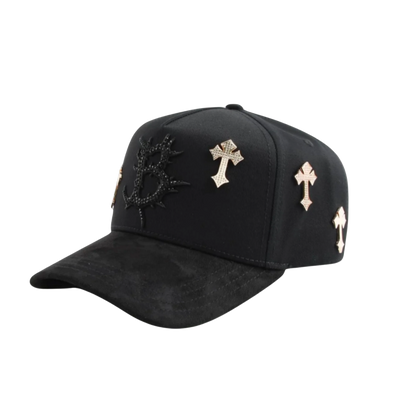 Barbas Hats - B Cross 24K Rose Gold