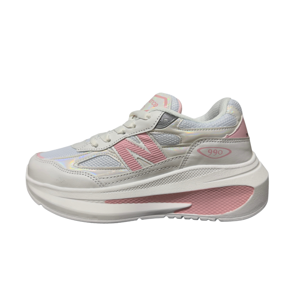 New Balance - 990 Blanco/Rosa