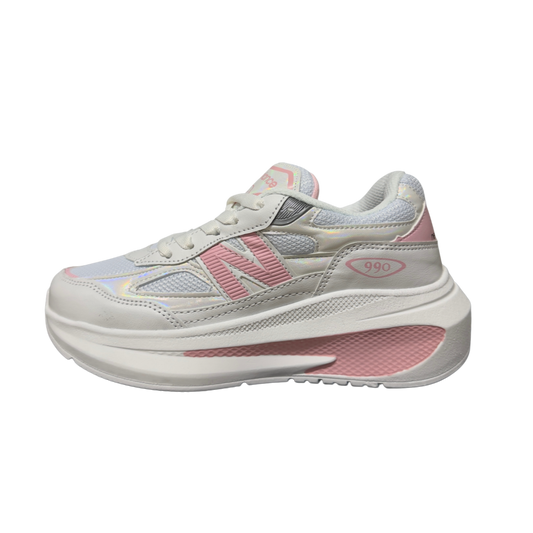 New Balance - 990 Blanco/Rosa