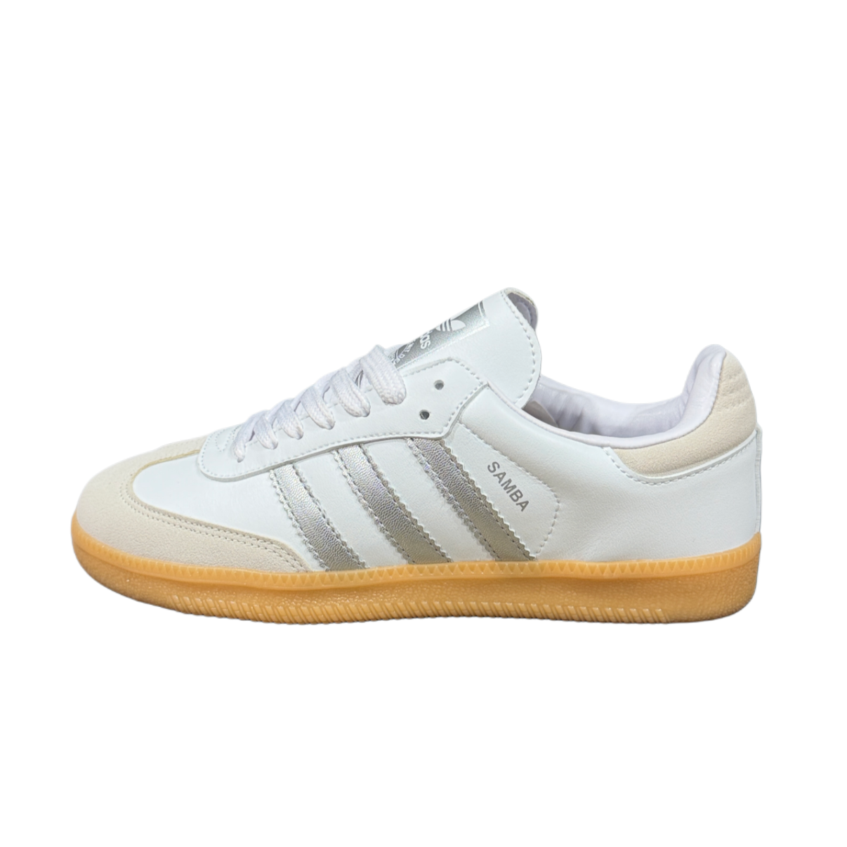 Adidas - Samba Blanco/Plata