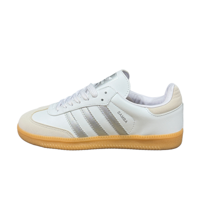 Adidas - Samba Blanco/Plata
