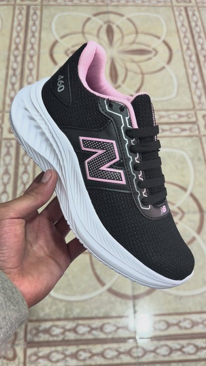 New Balance - 460 Negro/Rosa