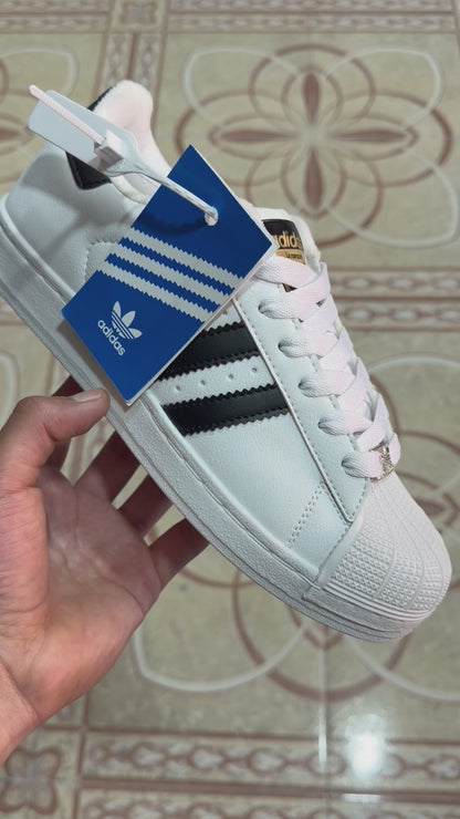 Adidas - Súper Star Blanco/Negro