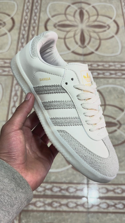 Adidas - Samba Blanco/Gris