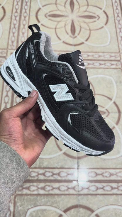 New Balance - 530 Negro/Plata